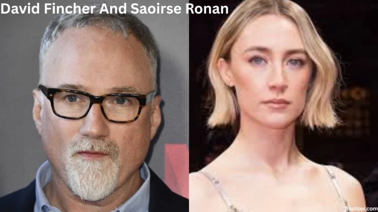 David Fincher And Saoirse Ronan