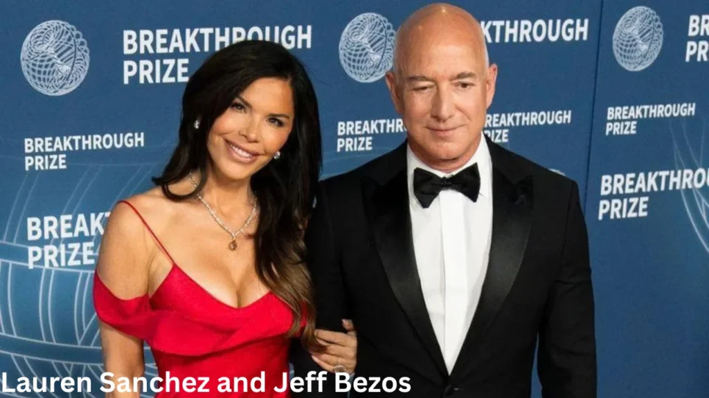 Lauren Sanchez and Jeff Bezos
